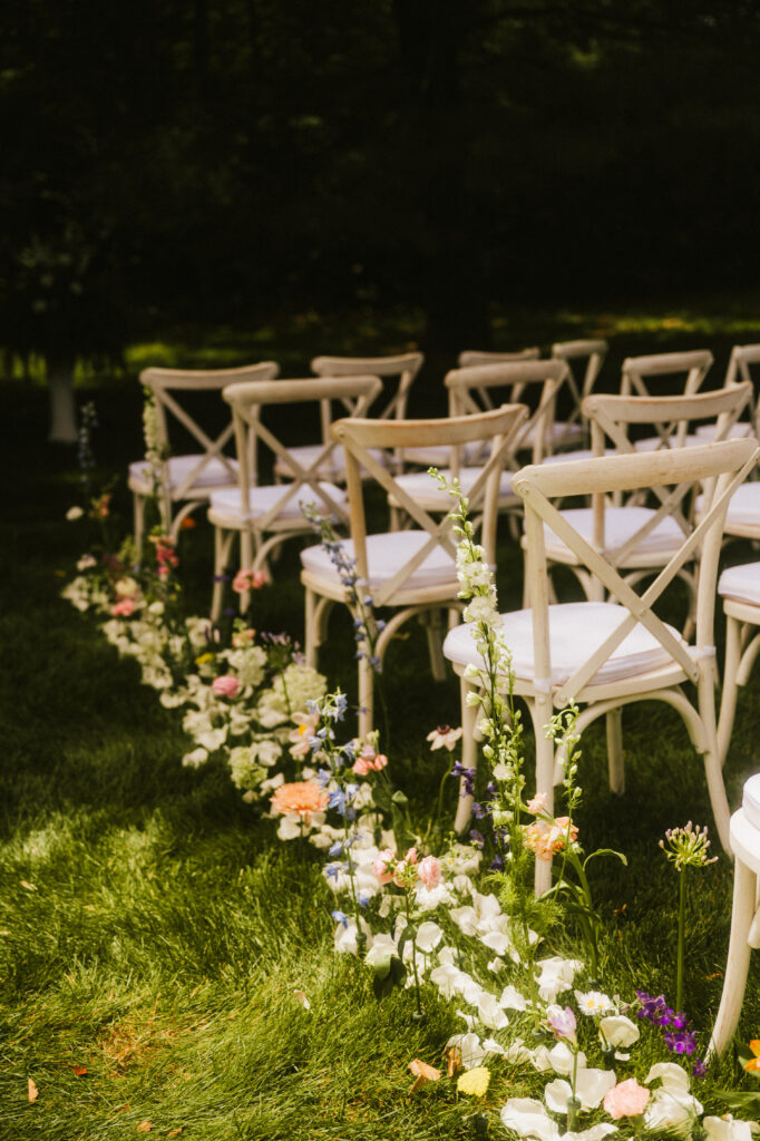 Intimate Backyard Wedding